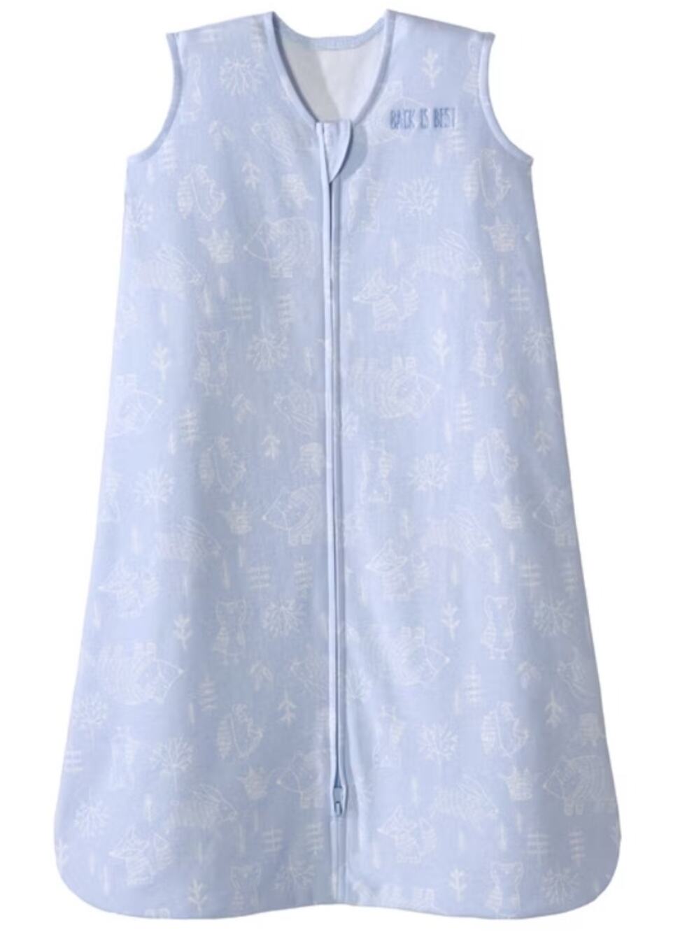 Halo Baby Blue XL Sleepsack Zip Up Swaddle Blanket 18-24 Month Wilderness Print
